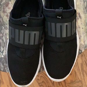 Puma black sneakers